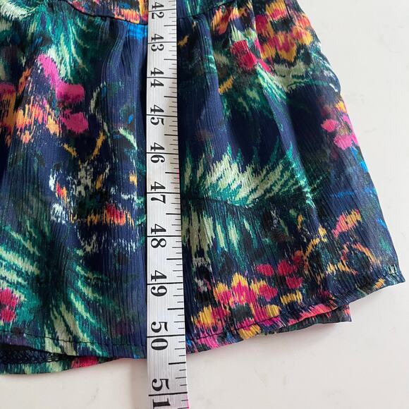 Anna Kay Rachel sheer navy floral print  dress - Picture 5 of 7